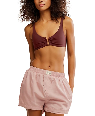 Free People Women's Day to Solid Boxer Shorts
