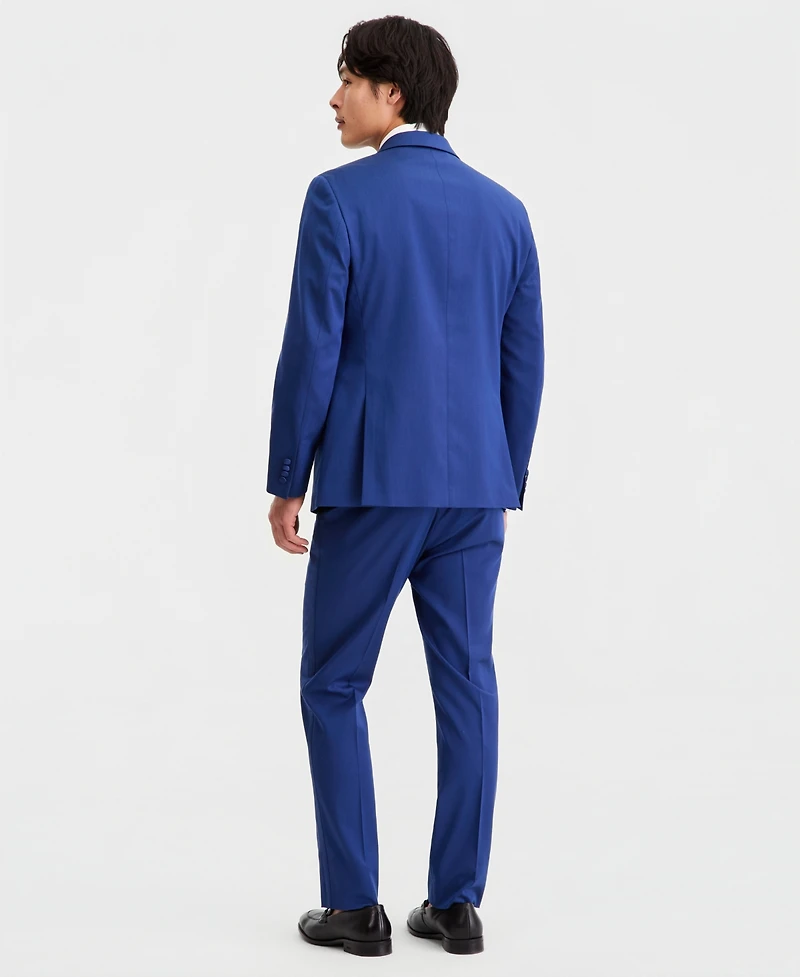 Kenneth Cole Reaction Men's Slim-Fit Satin Tuxedo Suit