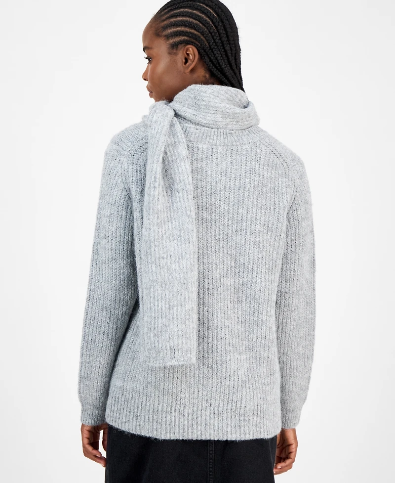 And Now This Women's Scarf-Neck Sweater, Macy's Exclusive