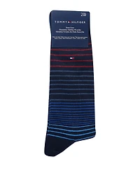 Tommy Hilfiger Men's Dress Crew Socks, 2-Pack