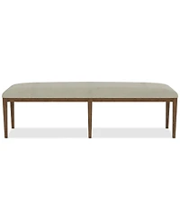 Davie Cracked Oak Dining Bench