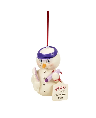 Department 56 Village Bingo Retirement Plan Ornament