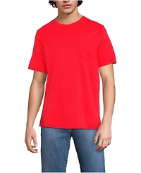 Lands' End Big & Tall Super-t Short Sleeve T-Shirt with Pocket