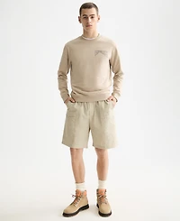 Scotch & Soda Men's Logo Detail Crewneck Sweatshirt