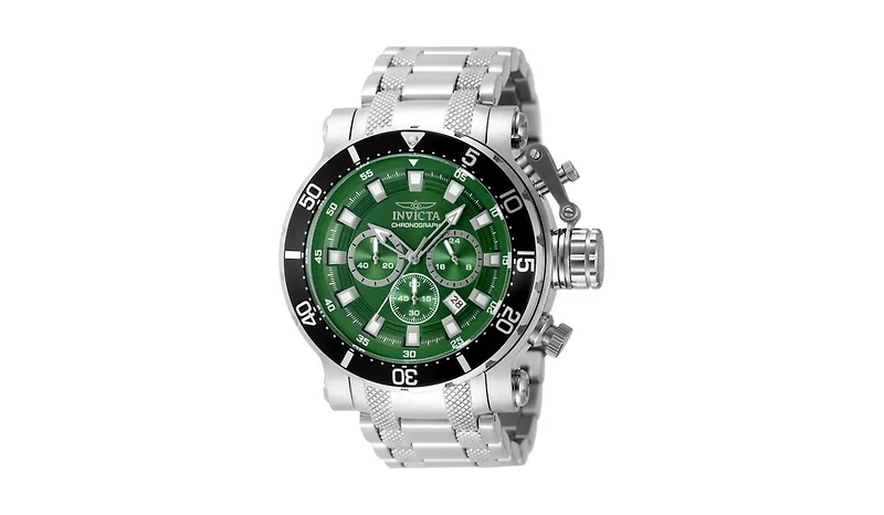 Invicta Men's 49092 Coalition Forces Quartz Chronograph Green Dial Watch