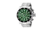 Invicta Men's 49092 Coalition Forces Quartz Chronograph Green Dial Watch