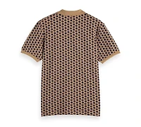 Scotch & Soda Men's All Over Print Polo Shirt