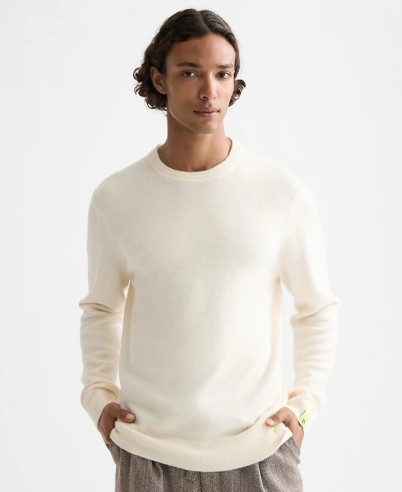 Scotch & Soda Men's Solid Crew Neck Sweater