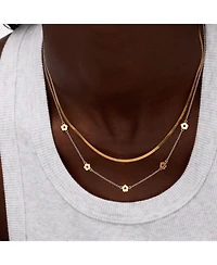 Ana Luisa Flower Necklace - Rowena Necklace Two Tone
