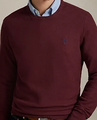 Polo Ralph Lauren Men's Textured Cotton Crewneck Sweater
