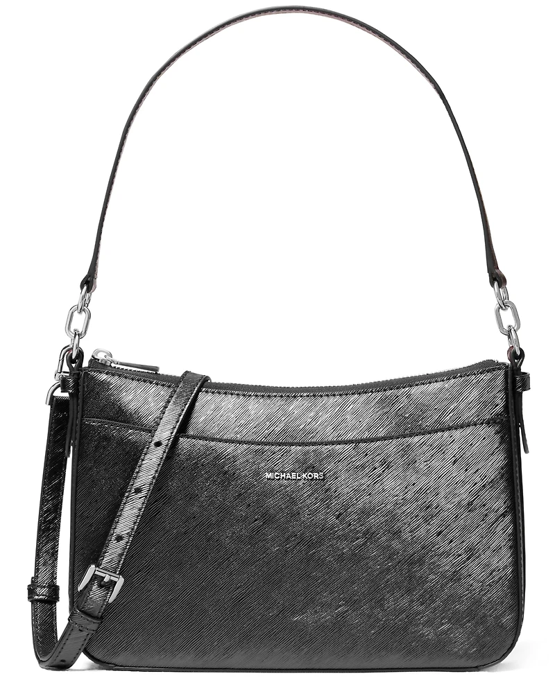 Michael Kors Jet Set Top Zip Pouchette Crossbody Bag