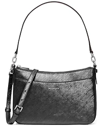 Michael Kors Jet Set Top Zip Pouchette Crossbody Bag