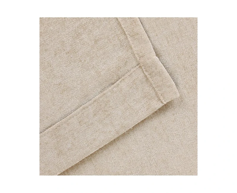 Superior Noor Chenille Semi-Blackout Machine Washable Curtains, Set of 2 Panels