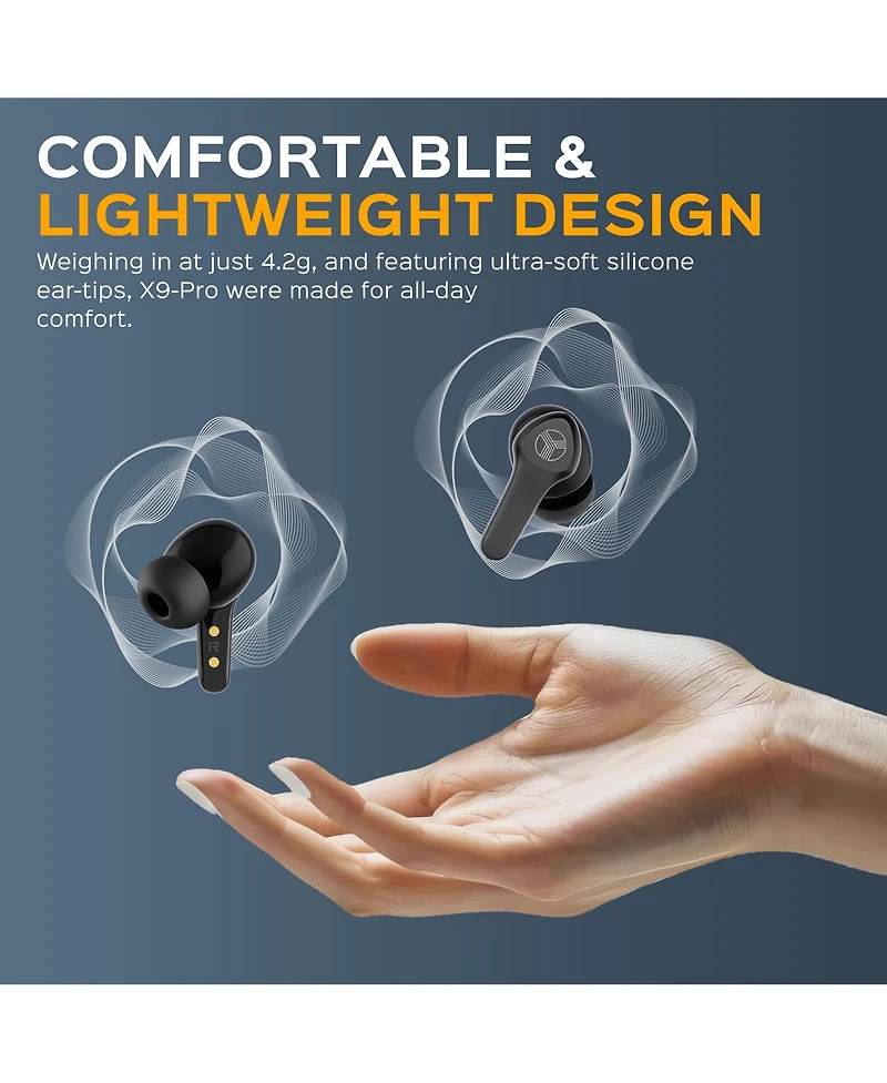Treblab X9-Pro Wireless Noise Cancelling Earphones