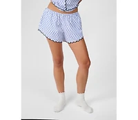 WeWoreWhat Scallop Pajama Shorts