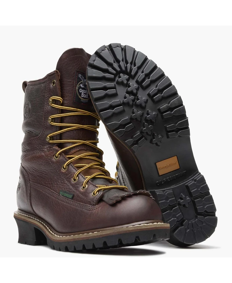 Georgia Boot Men's Waterproof Logger