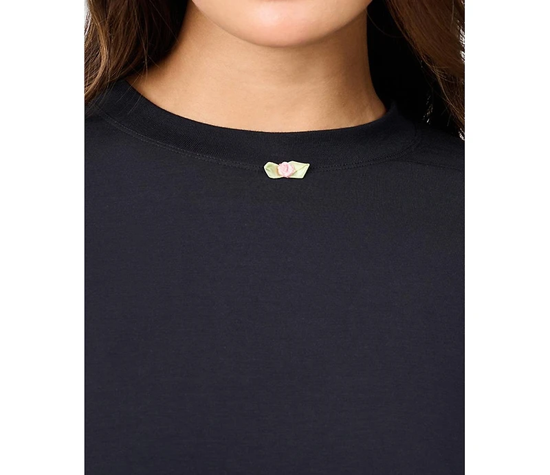 WeWoreWhat Women's Cropped Sleep Tee