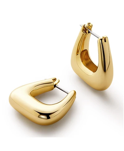 Ana Luisa Chunky Gold Hoop Earrings - Colene