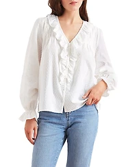 Paneros Clothing Women's Cotton Long Sleeve Chloe Shirt
