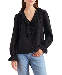 Paneros Clothing Women's Cotton Long Sleeve Chloe Shirt