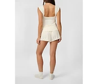 WeWoreWhat Women's Sleep Pull-On Shorts