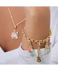 Disney Stitch Jewelry Advent Gift Set: Earrings, Necklace, Bracelet & Charms Mix & Match Christmas Calendar Box Collection