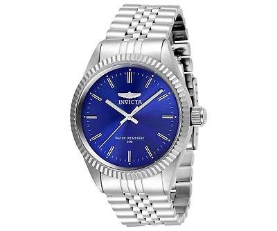Invicta Men's Specialty Quartz Multifunction Blue Dial Watch