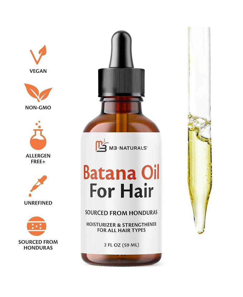 M3 Batana Oil for Hair Growth, 3-Pack