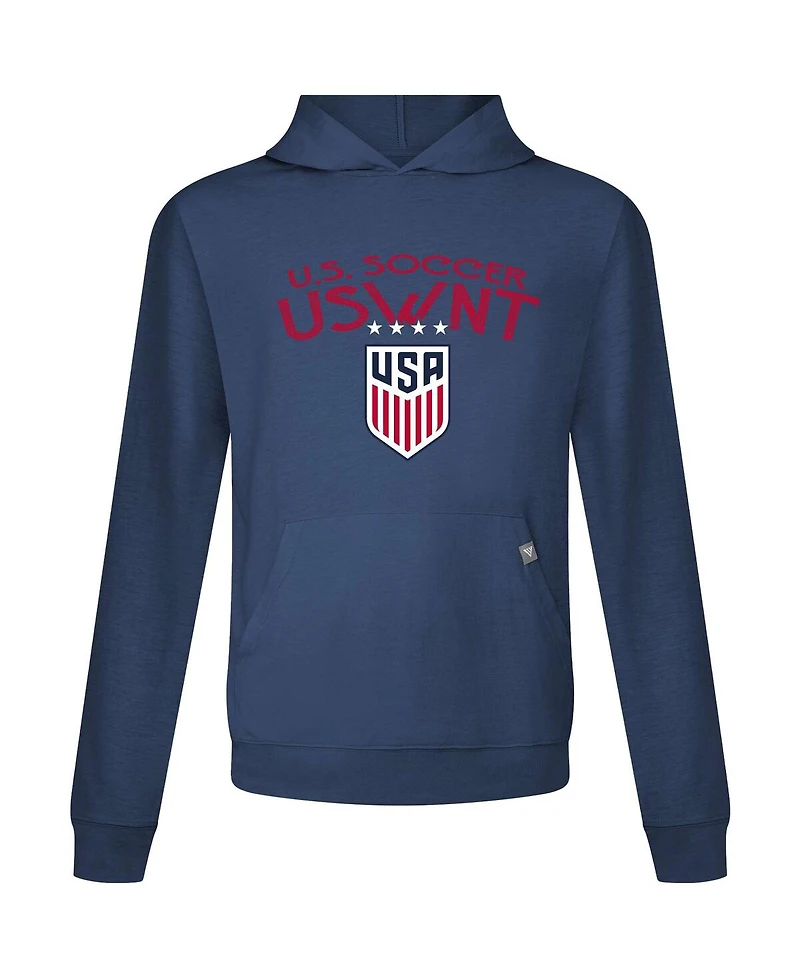 LevelWear Men's Navy Uswnt Relay Mission Pullover Hoodie