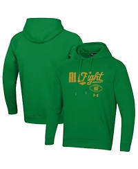 Under Armour Men's Kelly Green Notre Dame Fighting Irish All Fight Rival Fleece Hoodie