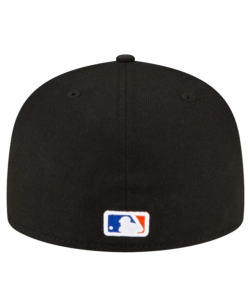 New Era Men's Black York Mets 2025 Mlb Little League Classic 59FIFTY Fitted Hat