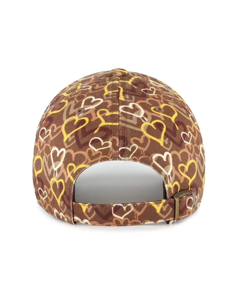 '47 Brand Big Girls Brown San Diego Padres Mural Clean Up Adjustable Hat