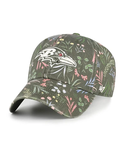 '47 Brand Women's Green Baltimore Ravens Verbena Clean Up Adjustable Hat