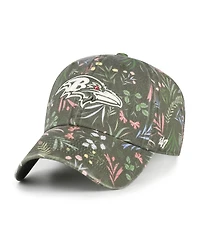 '47 Brand Women's Green Baltimore Ravens Verbena Clean Up Adjustable Hat