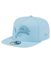 New Era Men's Light Blue Detroit Lions Color Pack A-Frame 9FIFTY Snapback Hat