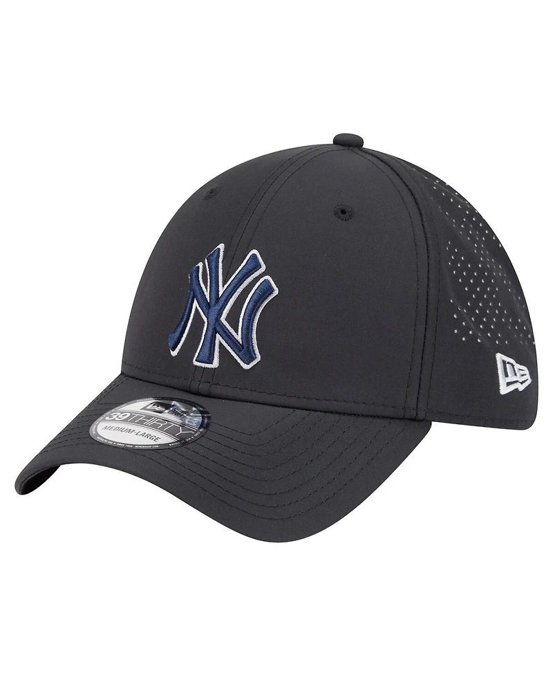 New Era Men's Black York Yankees Night 39THIRTY Flex Hat