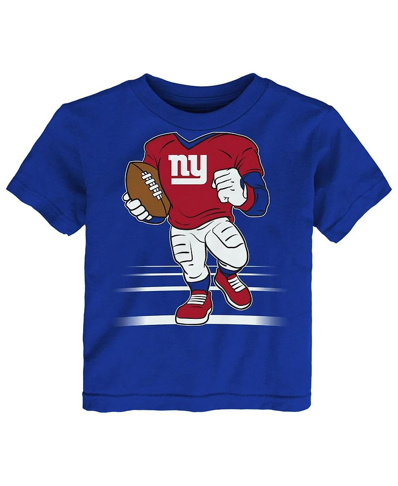 Outerstuff Toddler Royal New York Giants Game Fit T-Shirt