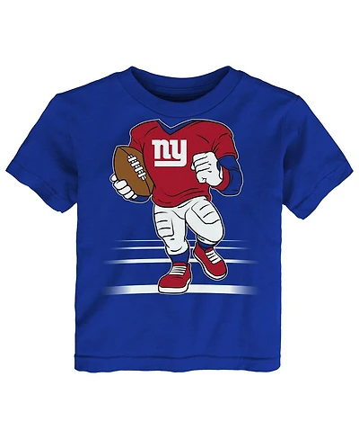 Outerstuff Toddler Royal New York Giants Game Fit T-Shirt