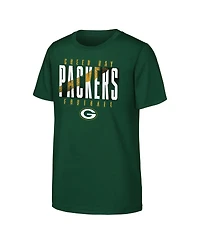 Outerstuff Big Boys and Girls Green Bay Packers Posterize T-Shirt