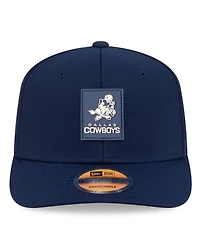 New Era Men's Navy Dallas Cowboys 2025 Sideline Throwback 9SEVENTY Trucker Adjustable Hat