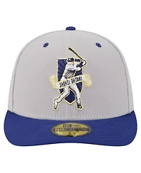New Era Men's Shohei Ohtani Gray Los Angeles Dodgers 59FIFTY Fitted Hat