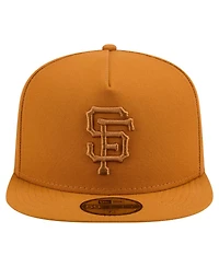 New Era Men's Orange San Francisco Giants Color Pack A-Frame 59FIFTY Fitted Hat