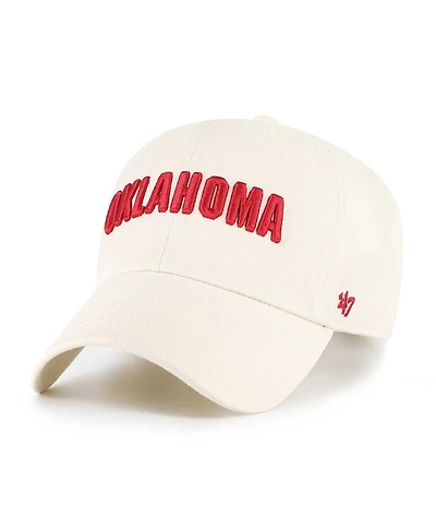 '47 Brand Men's Sand Oklahoma Sooners Vault Clean Up Adjustable Hat