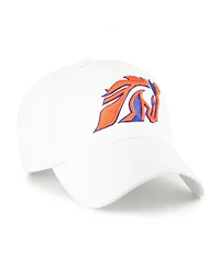 '47 Brand Men's White Boise State Broncos Vault Clean Up Adjustable Hat