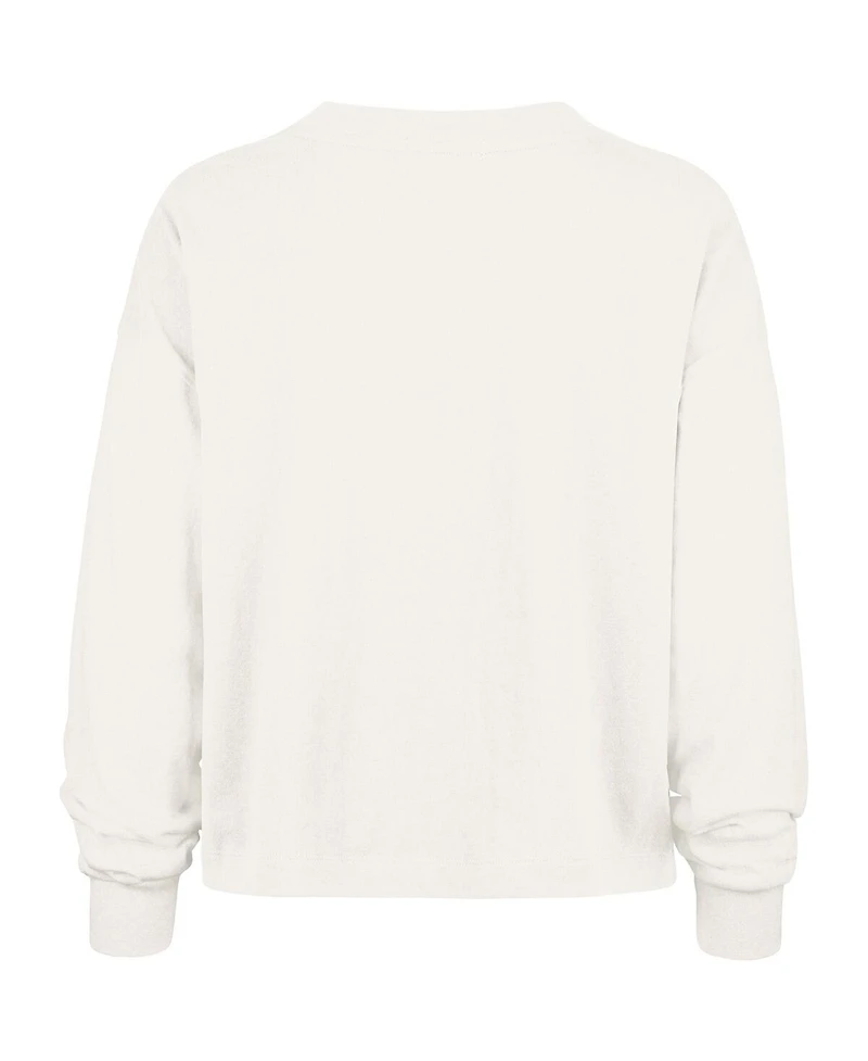 '47 Brand Women's Cream Indianapolis Colts Muse Sydney Long Sleeve T-Shirt