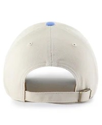 '47 Brand Men's Cream/Light Blue Houston Oilers Gridiron Classics Fairfield Mvp Throwback Adjustable Hat