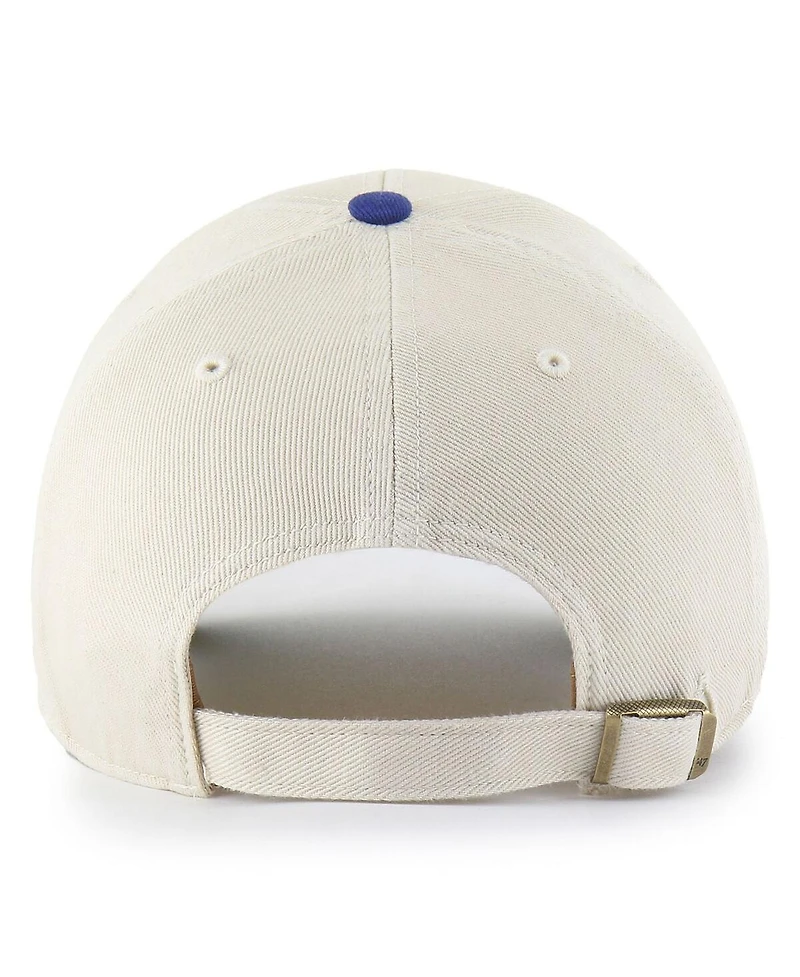 '47 Brand Men's Cream/Royal Los Angeles Rams Fairfield Mvp Throwback Adjustable Hat
