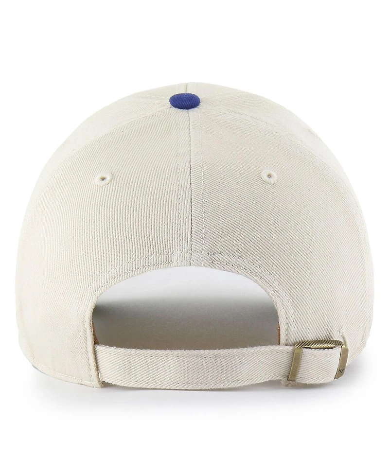 '47 Brand Men's Cream/Royal Buffalo Bills Fairfield Mvp Throwback Adjustable Hat