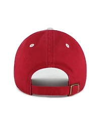 '47 Brand Big Boys and Girls White Alabama Crimson Tide Scooter Clean Up Adjustable Hat