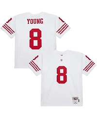 Mitchell Ness Men's Steve Young White San Francisco 49ers 1994 Legacy Replica Jersey